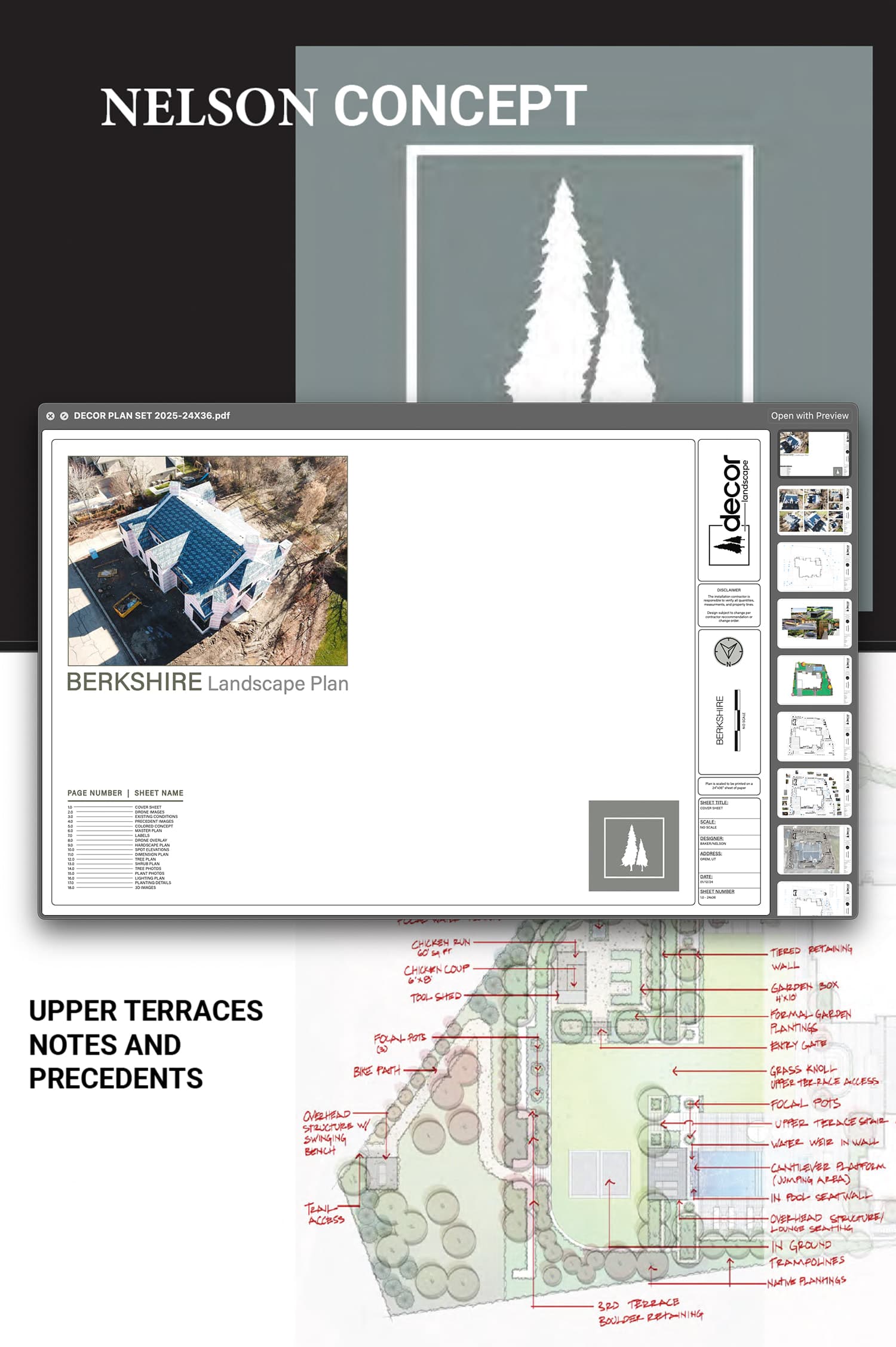 Complete Design — sample from a DECOR plan set