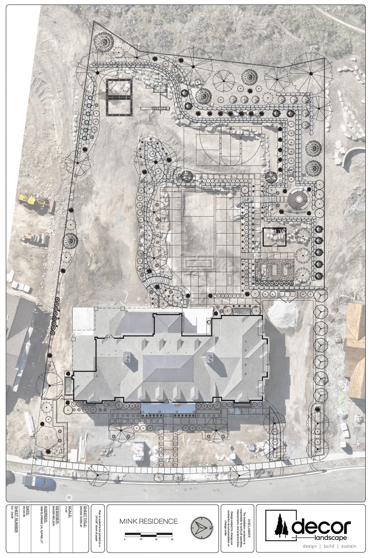 Drone Overlay — sample from a DECOR plan set