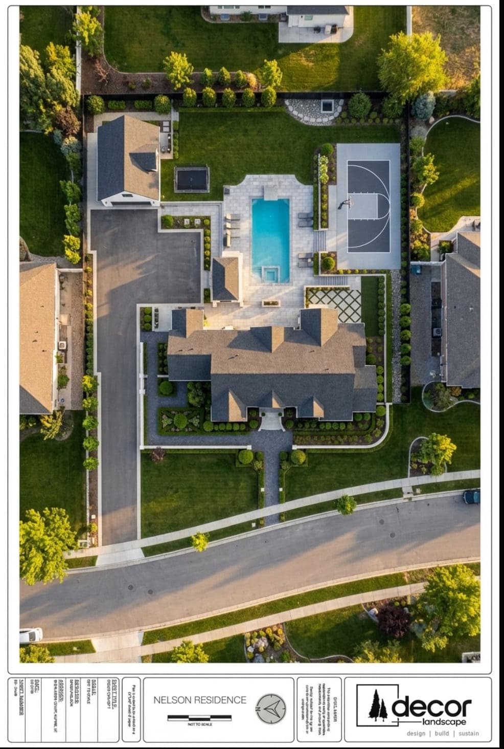 3D Rendering — sample from a DECOR plan set